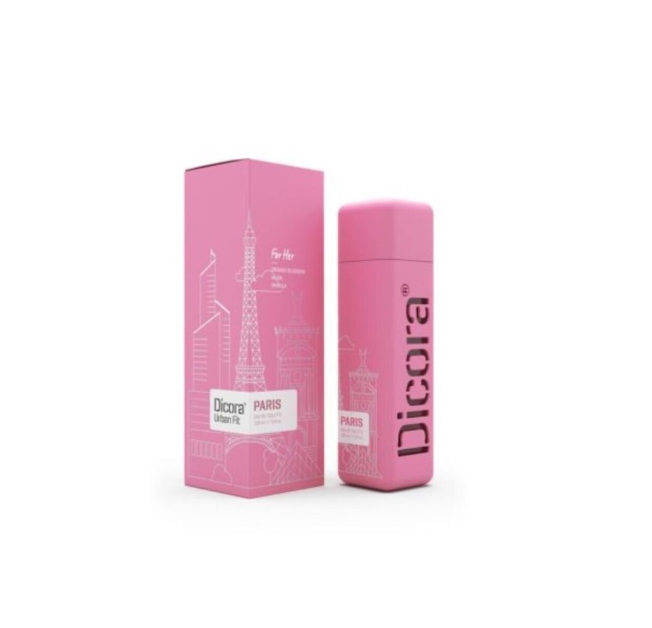 Apa de toaleta pentru femei, Paris, 30ml, Dicora Urban Fit - imagine 3